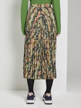 Plissee Midi-Rock mit Schlangen-Print - Frauen - colourful snake print Plissee Midi-Rock mit Schlangen-Print - Frauen - colourful snake print - 2 - TOM TAILOR Denim