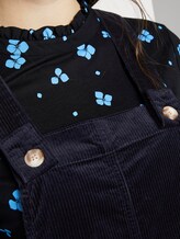 Mini Latzkleid aus Cord - Frauen - dark navy Mini Latzkleid aus Cord - Frauen - dark navy - 10 - TOM TAILOR Denim