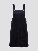 Mini Latzkleid aus Cord - Frauen - dark navy Mini Latzkleid aus Cord - Frauen - dark navy - 7 - TOM TAILOR Denim
