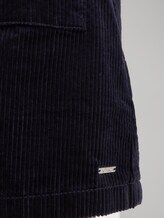 Mini Latzkleid aus Cord - Frauen - dark navy Mini Latzkleid aus Cord - Frauen - dark navy - 9 - TOM TAILOR Denim