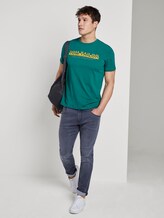 T-Shirt mit Schrift-Print - Männer - ever green T-Shirt mit Schrift-Print - Männer - ever green - 3 - TOM TAILOR