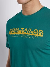 T-Shirt mit Schrift-Print - Männer - ever green T-Shirt mit Schrift-Print - Männer - ever green - 9 - TOM TAILOR