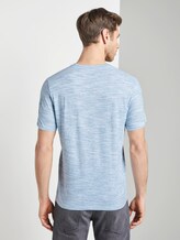 Gestreepte T-Shirt - Männer - teal fine inject stripe Gestreepte T-Shirt - Männer - teal fine inject stripe - 2 - TOM TAILOR