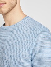 Gestreepte T-Shirt - Männer - teal fine inject stripe Gestreepte T-Shirt - Männer - teal fine inject stripe - 9 - TOM TAILOR
