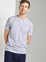 Gestreiftes T-Shirt - Männer - navy fine inject stripe Gestreiftes T-Shirt - Männer - navy fine inject stripe - 5 - TOM TAILOR