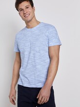 Gestreiftes T-Shirt - Männer - blue fine inject stripe Gestreiftes T-Shirt - Männer - blue fine inject stripe - 5 - TOM TAILOR