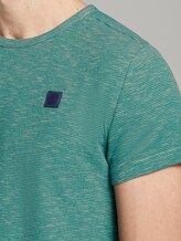 Waffle T-Shirt - Männer - teal waffle stripe Waffle T-Shirt - Männer - teal waffle stripe - 9 - TOM TAILOR