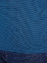 T-Shirt mit Waffel-Struktur - Männer - blue navy waffle stripe T-Shirt mit Waffel-Struktur - Männer - blue navy waffle stripe - 10 - TOM TAILOR