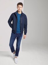 T-Shirt mit Waffel-Struktur - Männer - blue navy waffle stripe T-Shirt mit Waffel-Struktur - Männer - blue navy waffle stripe - 3 - TOM TAILOR