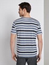 Gestreiftes T-Shirt - Männer - navy printed stripe Gestreiftes T-Shirt - Männer - navy printed stripe - 2 - TOM TAILOR
