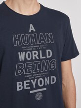 T-shirt in a washed look - Men - Sky Captain Blue T-shirt in a washed look - Men - Sky Captain Blue - 9 - TOM TAILOR