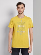 T-Shirt im Washed-Look - Männer - Californian Yellow T-Shirt im Washed-Look - Männer - Californian Yellow - 1 - TOM TAILOR