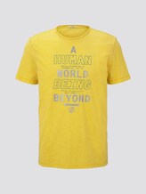 T-Shirt im Washed-Look - Männer - Californian Yellow T-Shirt im Washed-Look - Männer - Californian Yellow - 7 - TOM TAILOR