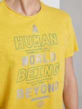 T-Shirt im Washed-Look - Männer - Californian Yellow T-Shirt im Washed-Look - Männer - Californian Yellow - 9 - TOM TAILOR