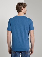 T-Shirt im Washed-Look - Männer - victory blue T-Shirt im Washed-Look - Männer - victory blue - 2 - TOM TAILOR