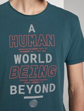 Wave T-Shirt - Männer - deep pond green Wave T-Shirt - Männer - deep pond green - 9 - TOM TAILOR