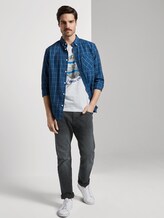 T-shirt with a photo print - Men - Blanc De Blanc White Melange T-shirt with a photo print - Men - Blanc De Blanc White Melange - 3 - TOM TAILOR
