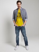 T-Shirt mit Foto-Print - Männer - Californian Yellow T-Shirt mit Foto-Print - Männer - Californian Yellow - 3 - TOM TAILOR