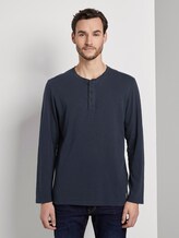 Langarmshirt im Washed-Look - Männer - Sky Captain Blue Langarmshirt im Washed-Look - Männer - Sky Captain Blue - 1 - TOM TAILOR