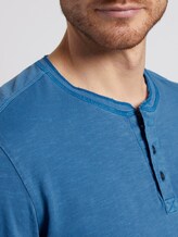 Longsleeve in gewassen look - Männer - victory blue Longsleeve in gewassen look - Männer - victory blue - 9 - TOM TAILOR