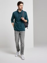 Langarmshirt mit Schlauchkragen - Männer - deep pond green Langarmshirt mit Schlauchkragen - Männer - deep pond green - 3 - TOM TAILOR