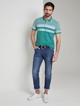 Gestreiftes Poloshirt - Männer - ever green Gestreiftes Poloshirt - Männer - ever green - 3 - TOM TAILOR
