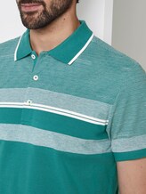 Gestreiftes Poloshirt - Männer - ever green Gestreiftes Poloshirt - Männer - ever green - 9 - TOM TAILOR