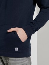 Hoodie in Washed-Look - Männer - Sky Captain Blue Hoodie in Washed-Look - Männer - Sky Captain Blue - 10 - TOM TAILOR