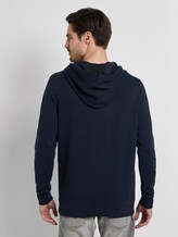 Hoodie in Washed-Look - Männer - Sky Captain Blue Hoodie in Washed-Look - Männer - Sky Captain Blue - 2 - TOM TAILOR