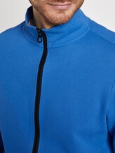 Sweatjacke mit Stehkragen - Männer - victory blue Sweatjacke mit Stehkragen - Männer - victory blue - 9 - TOM TAILOR