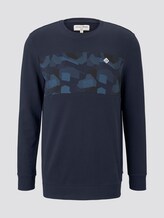 Sweatshirt mit Print - Männer - Sky Captain Blue Sweatshirt mit Print - Männer - Sky Captain Blue - 7 - TOM TAILOR Denim
