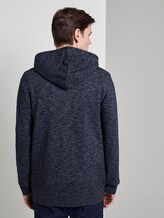 Sweatjacke mit Kapuze - Männer - Sky Captain Blue Non-Solid Sweatjacke mit Kapuze - Männer - Sky Captain Blue Non-Solid - 2 - TOM TAILOR Denim