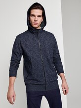 Sweatjacke mit Kapuze - Männer - Sky Captain Blue Non-Solid Sweatjacke mit Kapuze - Männer - Sky Captain Blue Non-Solid - 5 - TOM TAILOR Denim