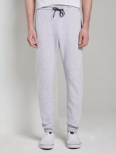 Jogginghose mit Teilungsnähten - Männer - Light Stone Grey Melange Jogginghose mit Teilungsnähten - Männer - Light Stone Grey Melange - 1 - TOM TAILOR Denim