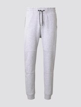 Jogginghose mit Teilungsnähten - Männer - Light Stone Grey Melange Jogginghose mit Teilungsnähten - Männer - Light Stone Grey Melange - 7 - TOM TAILOR Denim