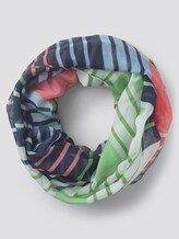 Gemusterter Schlauchschal - Frauen - sundried turf green Gemusterter Schlauchschal - Frauen - sundried turf green - 7 - TOM TAILOR