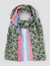 Sjaal met bloemenpatroon - Frauen - Parisienne Blue Sjaal met bloemenpatroon - Frauen - Parisienne Blue - 7 - TOM TAILOR
