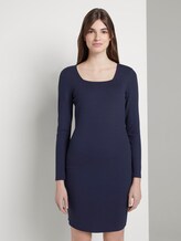 Bodycon Minikleid in Ripp-Optik - Frauen - Real Navy Blue Bodycon Minikleid in Ripp-Optik - Frauen - Real Navy Blue - 1 - TOM TAILOR Denim