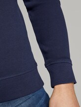 Strukturiertes Sweatshirt mit Marathon-Print - Männer - Black Iris Blue Strukturiertes Sweatshirt mit Marathon-Print - Männer - Black Iris Blue - 10 - TOM TAILOR