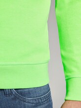 Strukturiertes Sweatshirt mit Marathon-Print - Männer - neon green white melange Strukturiertes Sweatshirt mit Marathon-Print - Männer - neon green white melange - 10 - TOM TAILOR