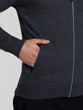Strukturierte Sweatjacke - Männer - navy grindle stripe Strukturierte Sweatjacke - Männer - navy grindle stripe - 10 - TOM TAILOR