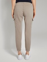 Cargo trousers in a loose fit - Women - Dusty Taupe Cargo trousers in a loose fit - Women - Dusty Taupe - 2 - TOM TAILOR