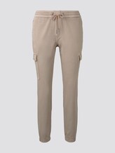 Cargo trousers in a loose fit - Women - Dusty Taupe Cargo trousers in a loose fit - Women - Dusty Taupe - 7 - TOM TAILOR
