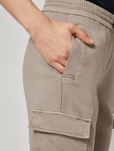 Cargo trousers in a loose fit - Women - Dusty Taupe Cargo trousers in a loose fit - Women - Dusty Taupe - 9 - TOM TAILOR