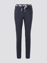 Paperbag Hose - Frauen - Sky Captain Blue Paperbag Hose - Frauen - Sky Captain Blue - 7 - TOM TAILOR