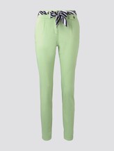 Paperbag trousers - Women - light pistachio green Paperbag trousers - Women - light pistachio green - 7 - TOM TAILOR