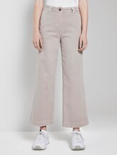 Gefärbte Jeans Culotte - Frauen - Dusty Taupe Gefärbte Jeans Culotte - Frauen - Dusty Taupe - 1 - TOM TAILOR