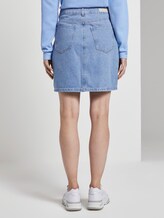 Mini Jeansrock in A-Linie - Frauen - Used Mid Stone Blue Denim Mini Jeansrock in A-Linie - Frauen - Used Mid Stone Blue Denim - 2 - TOM TAILOR Denim