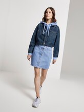Mini Jeansrock in A-Linie - Frauen - Used Mid Stone Blue Denim Mini Jeansrock in A-Linie - Frauen - Used Mid Stone Blue Denim - 3 - TOM TAILOR Denim