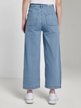 Jeans Culotte - Frauen - Used Mid Stone Blue Denim Jeans Culotte - Frauen - Used Mid Stone Blue Denim - 2 - TOM TAILOR Denim